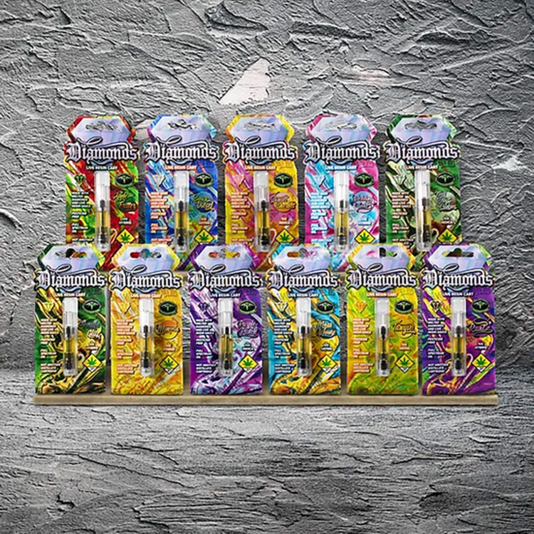 Photograph of product: Diamonds: Sour Diesel - Live Resin Cartridge