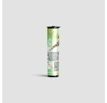 Photograph of product: CRU | Kush Crasher | .5g Kief Infused Pre-roll