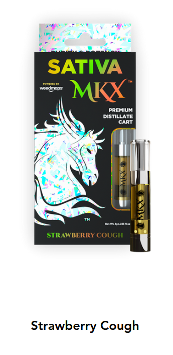 Photograph of product: MKX | Strawberry Cough 1g Cartridge
