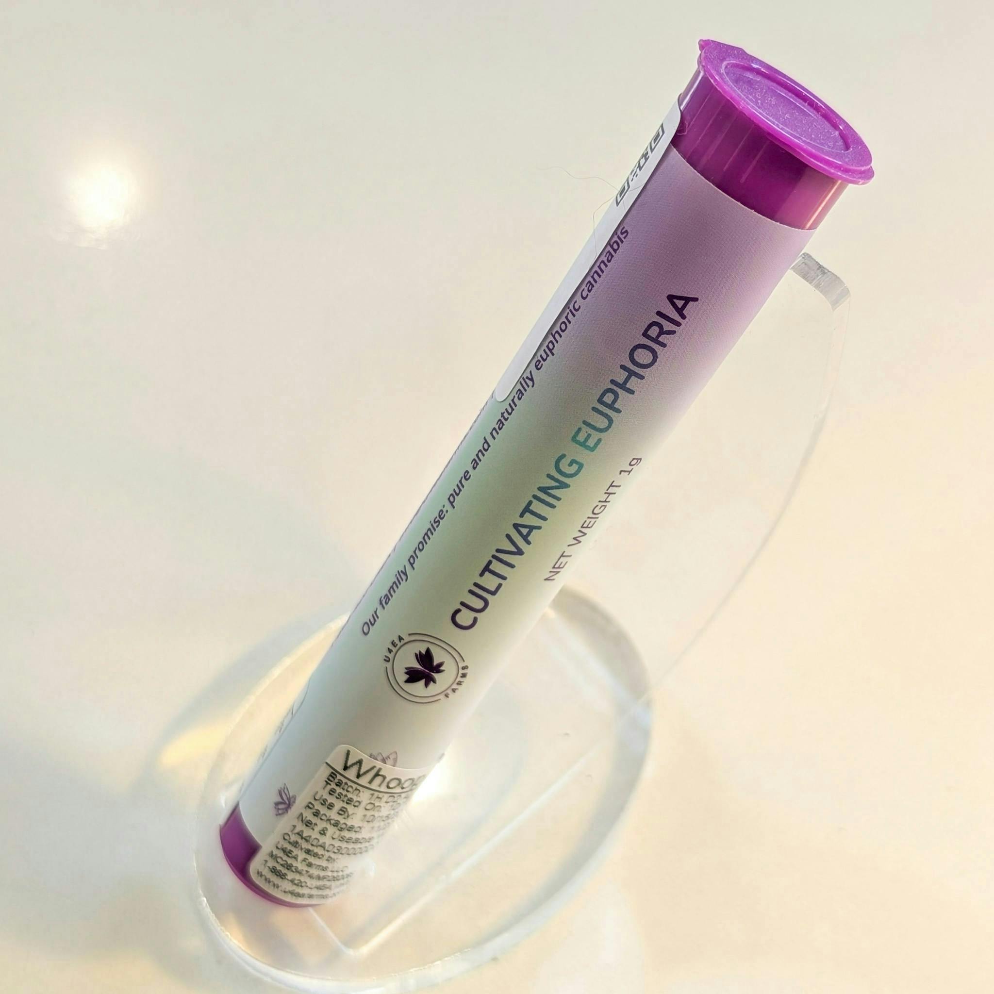 Photograph of product: Cherry Scented Marker Bubble au chocolat Infused Preroll