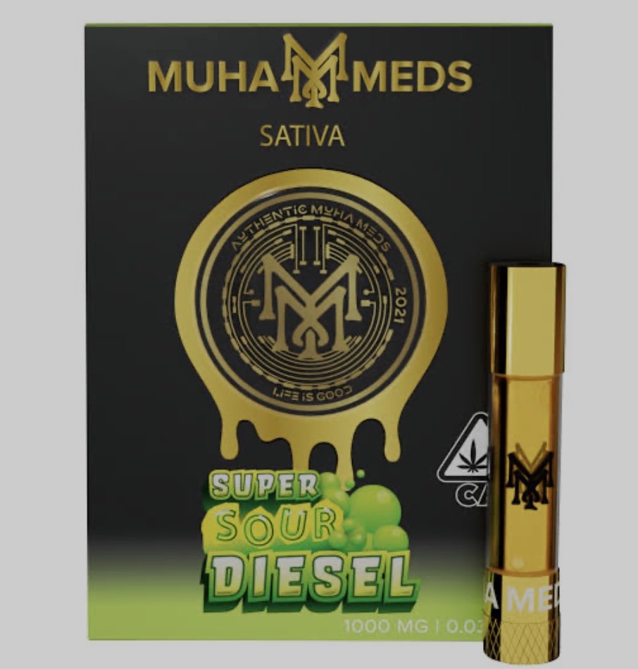 Photograph of product: AU Muha: Super Sour Diesel Cart