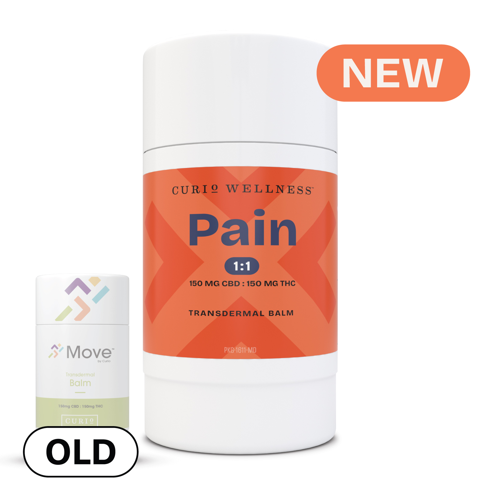 Photograph of product: #1 in MD Curio - Pain 1:1 Transdermal Balm (150mg)