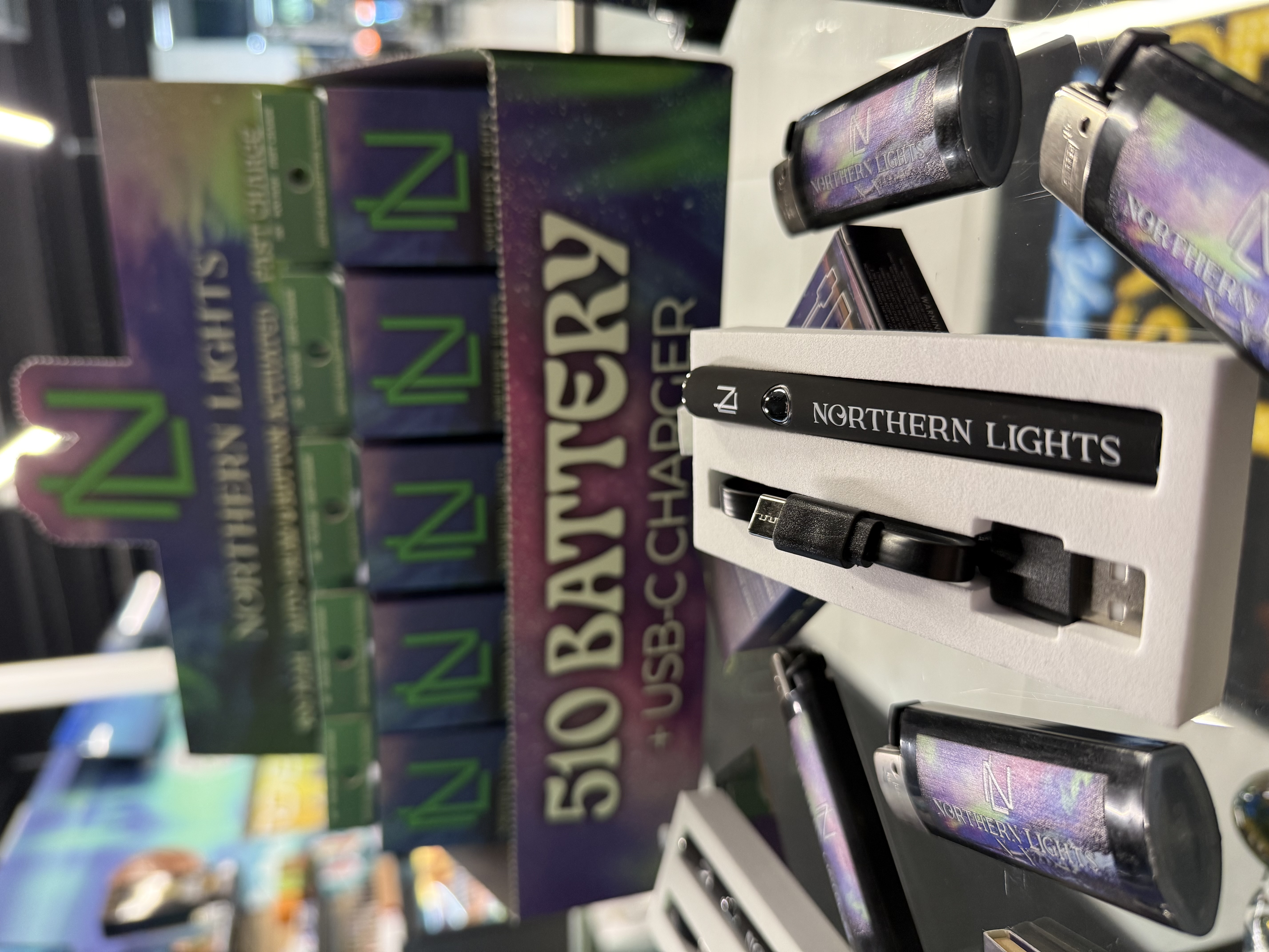 Photograph of product: Northern Lights |  510 thread Battery