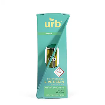 Photograph of product: URB - 2g Live Resin Cartridge - Green Dream (H)