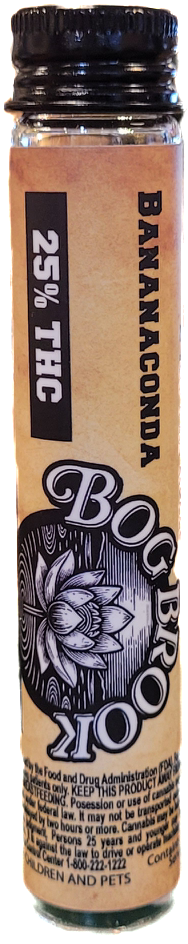 Photograph of product: Bananaconda Pre-Roll 2-Pack | Bog Brook Botanicals