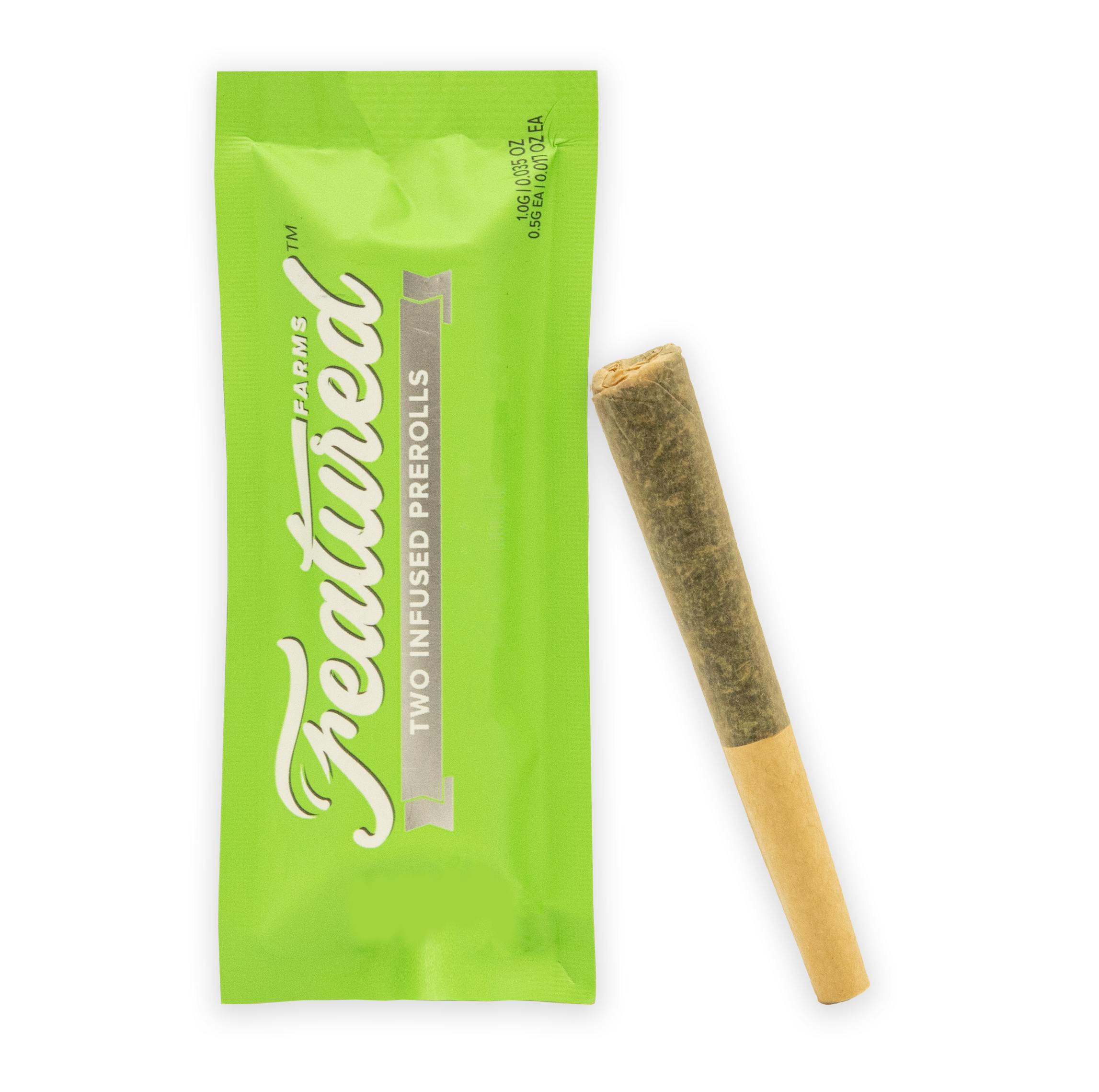 Photograph of product: ONION RING INFUSED PRE-ROLL 2PK [1G]