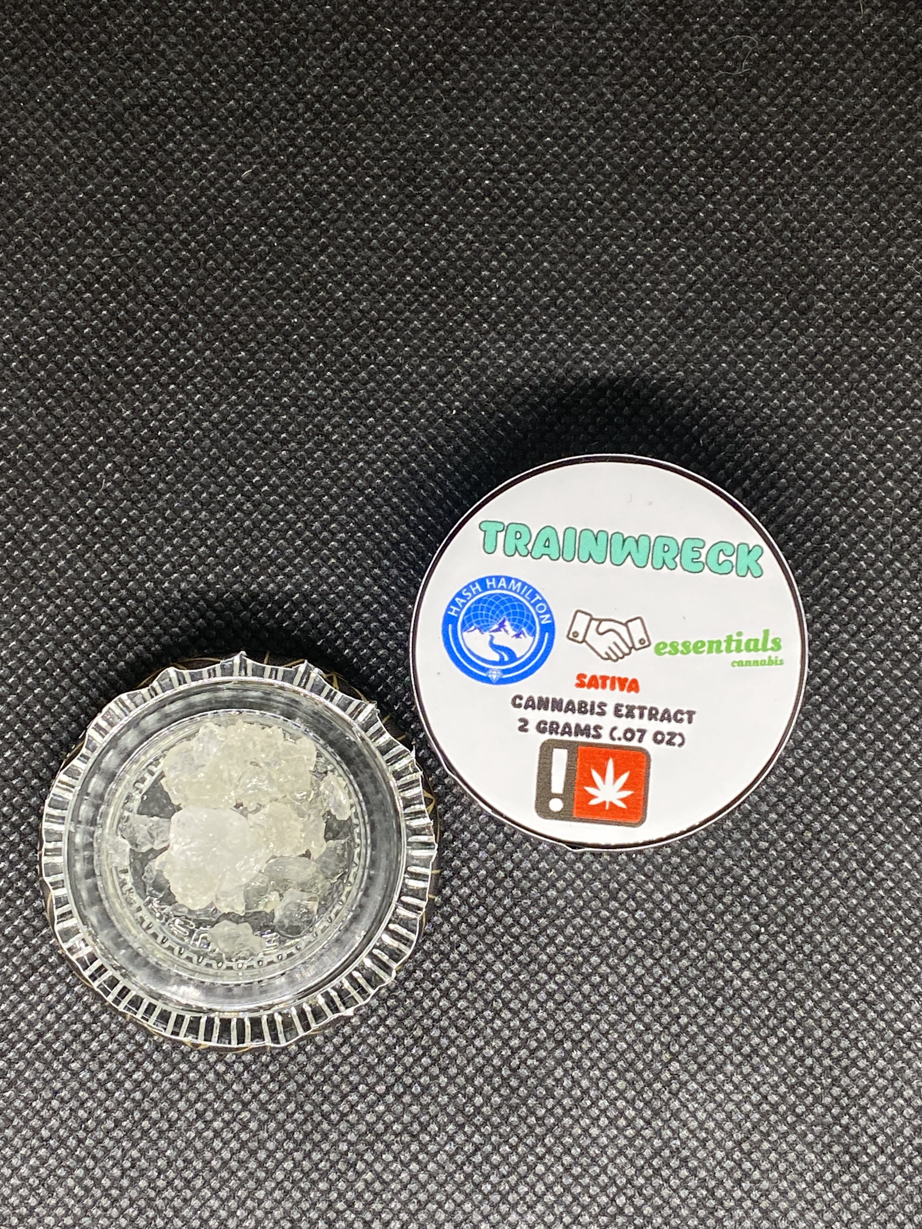 Photograph of product: au chocolat Hamilton - Trainwreck (S) - Rocks & Sauce BUCKET 2g