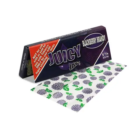 Photograph of product: Juicy Jays - 1 1/4" - Blackberry Brandy Rolling Papers