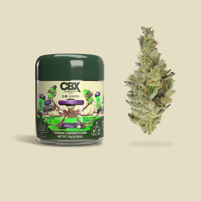 Photograph of product: CBX: GM-uhOh - 3.5g - 