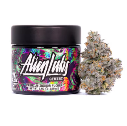 Photograph of product: [Alien Labs] Flower - 3.5g - Gemini (H) - 