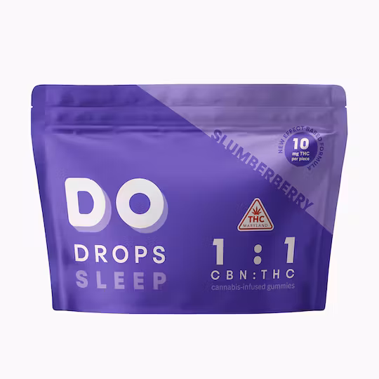 Photograph of product: DO Drops (100mg CBN:100mg TH-oui) Slumberry 1:1
