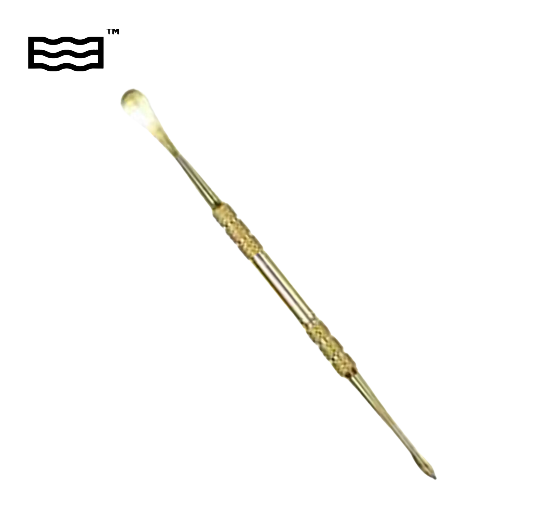 Photograph of product: Steel Dab Tool 120mm- Gold