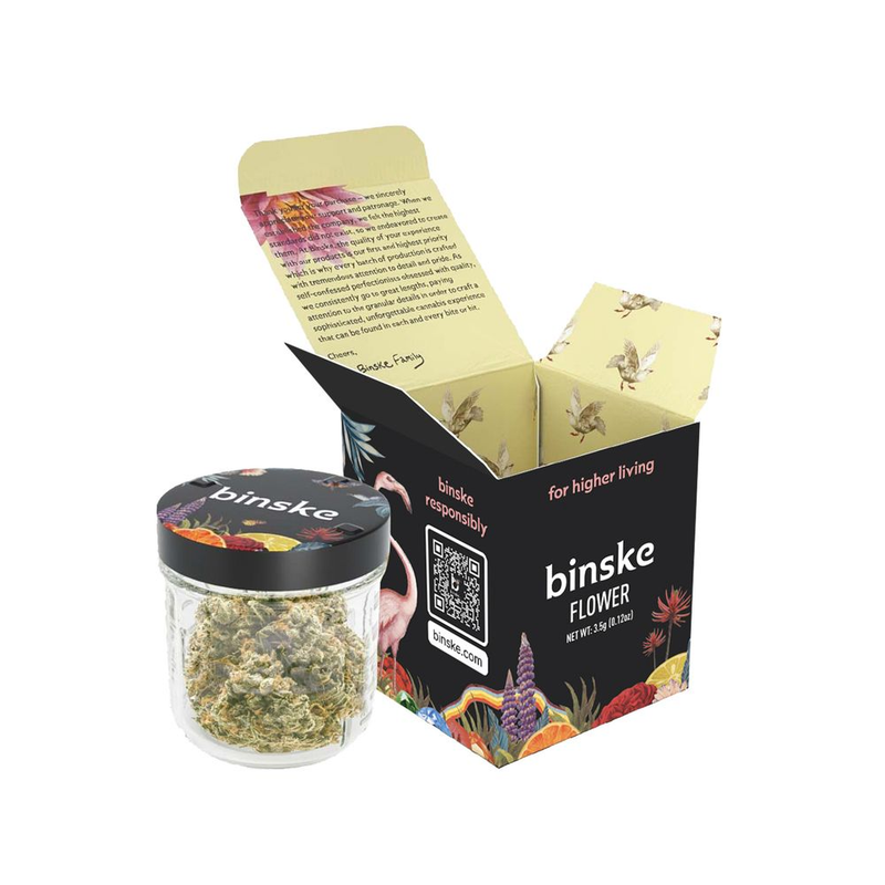 Photograph of product: Binske - Flower - Double Baked Cake (I) - 3.5g