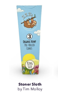 Photograph of product: ZZZ's King Sized Cones 3pk