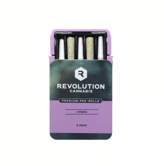 Photograph of product: REVOLUTION BAKER'S DREAM 5PK PRE-ROLLS 2.5G