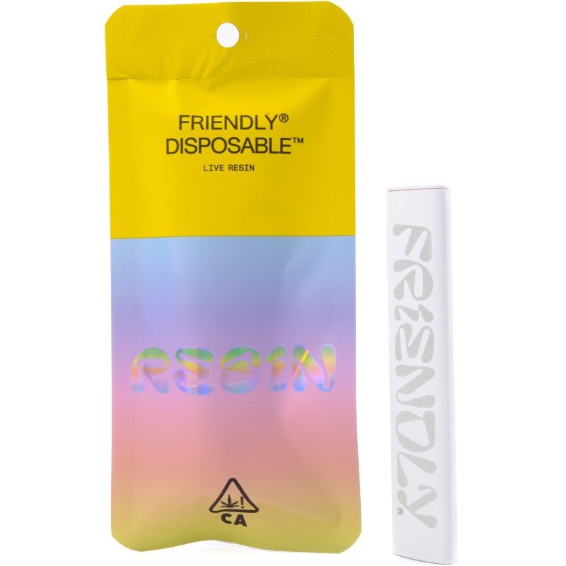 Photograph of product: Pink Lemonade 1g Live Resin Disposable Cart - Friendly Brand