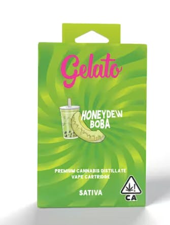 Photograph of product: Honeydew Boba 1g Flavor Cartridge - Retail