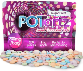 Photograph of product: POTartz | Monster | 200MG Canna Tarts
