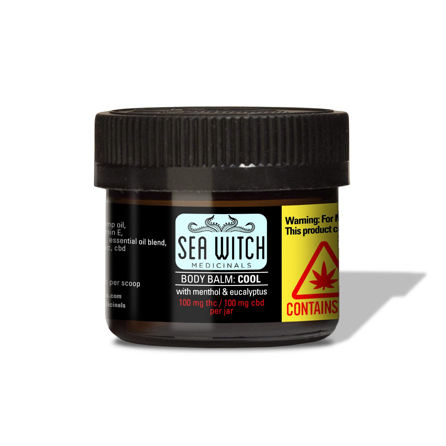 Photograph of product: SW Balm Cooling 100mgTH-oui/100CBD
