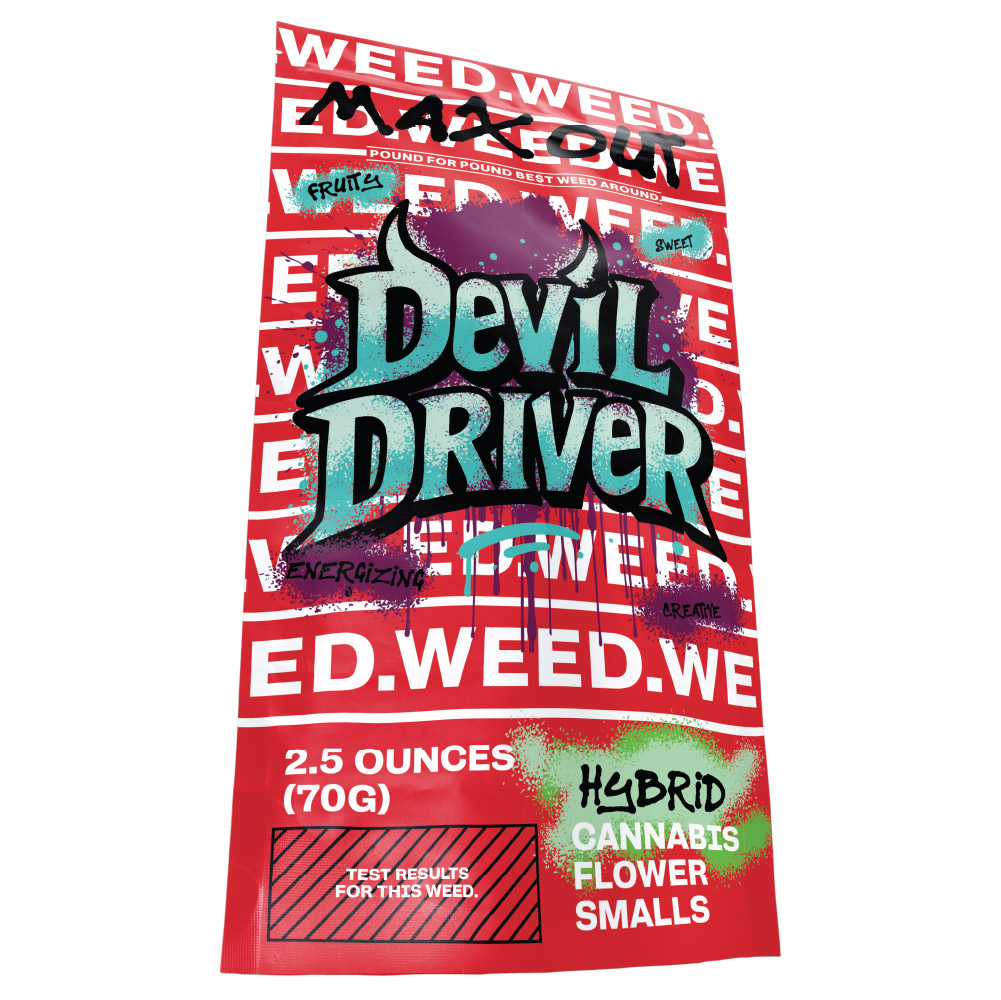 Photograph of product: Devil Driver | Basic Oui'd. | 2.5oz MAX OUT - 70.0g