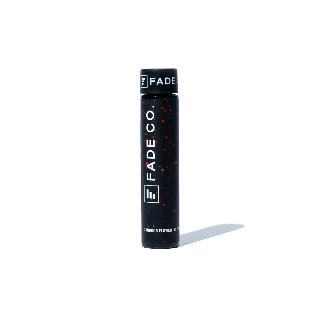 Photograph of product: Fade Co. E85 Candi 2pk of 0.5g PreRolls