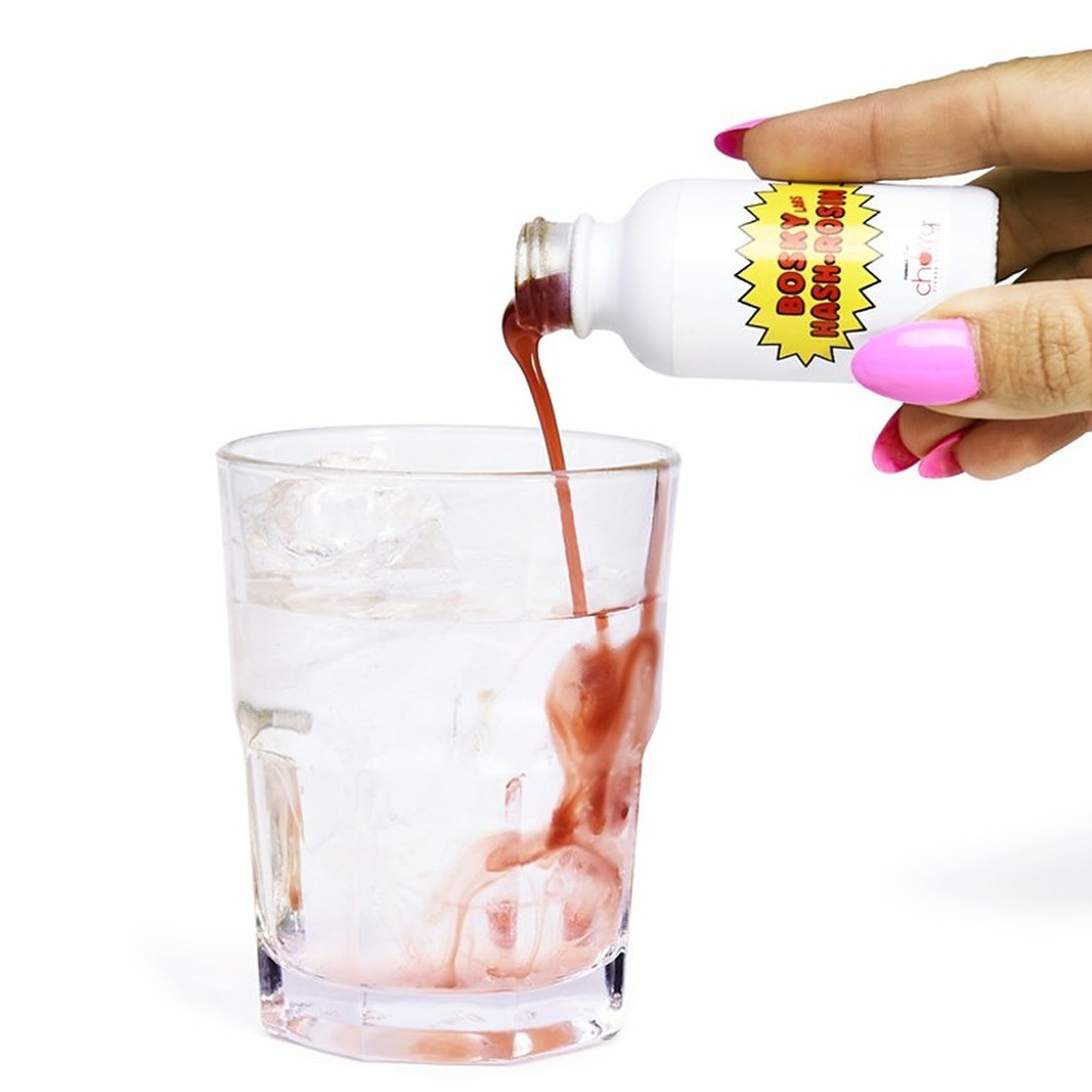 Photograph of product: Bosky- Strawberry Rosin Syrup 100mg