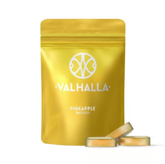 Photograph of product: 10ct/100mg Troches (Pineapple)