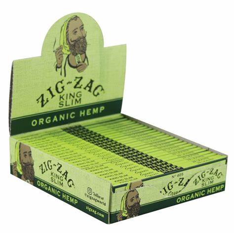 Photograph of product: Zig Zag Organic Hemp Rolling Papers - 1 1/4