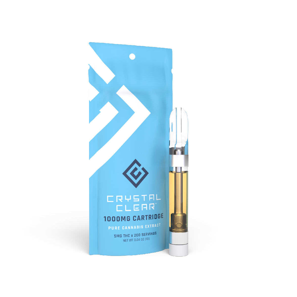 Photograph of product: Cartridge | Crystal Clear | Blue Dream [Distillate] | 1g