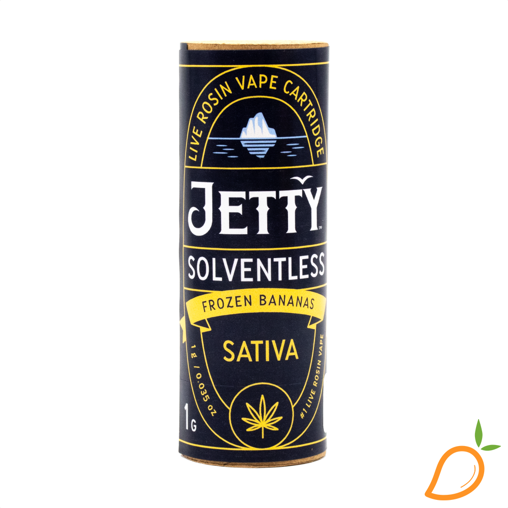 Photograph of product: 1g Frozen Bananas Solventless Rosin Vape Jetty