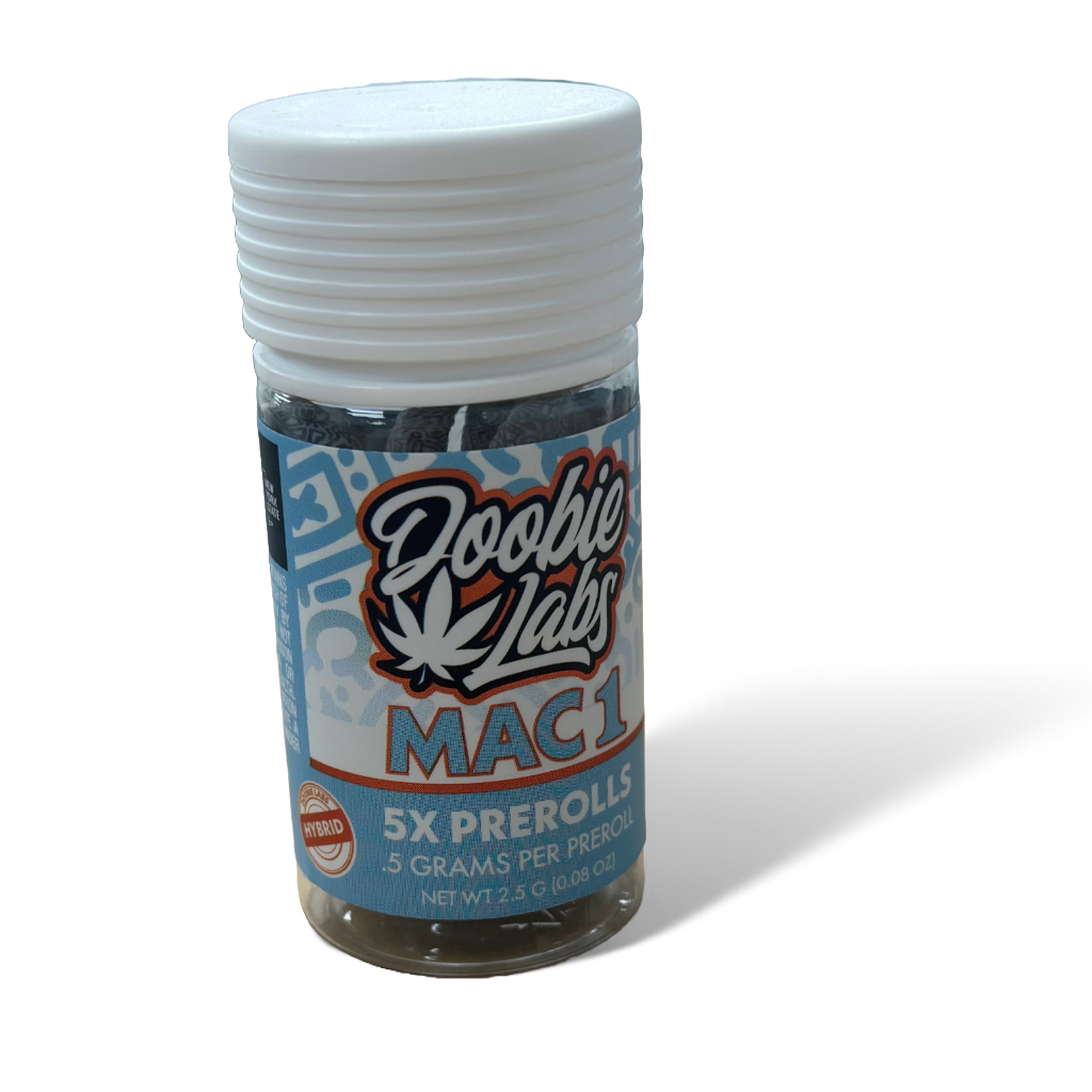 Photograph of Product: Doobie Labs | Mac 1 | 0.5G Prerolls 5 PK
