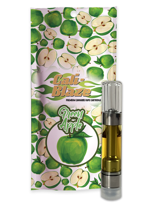 Photograph of product: Cali Blaze - Green Apple - Vape Cart