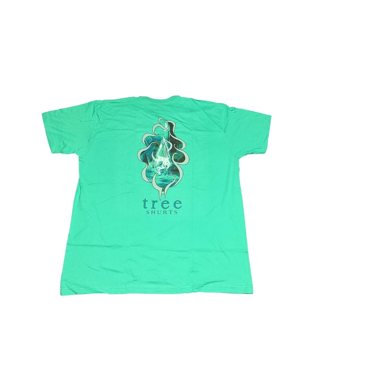 Photograph of product: Tree Shurts Super Silver Haze T-Shirt - Mint (3XL)