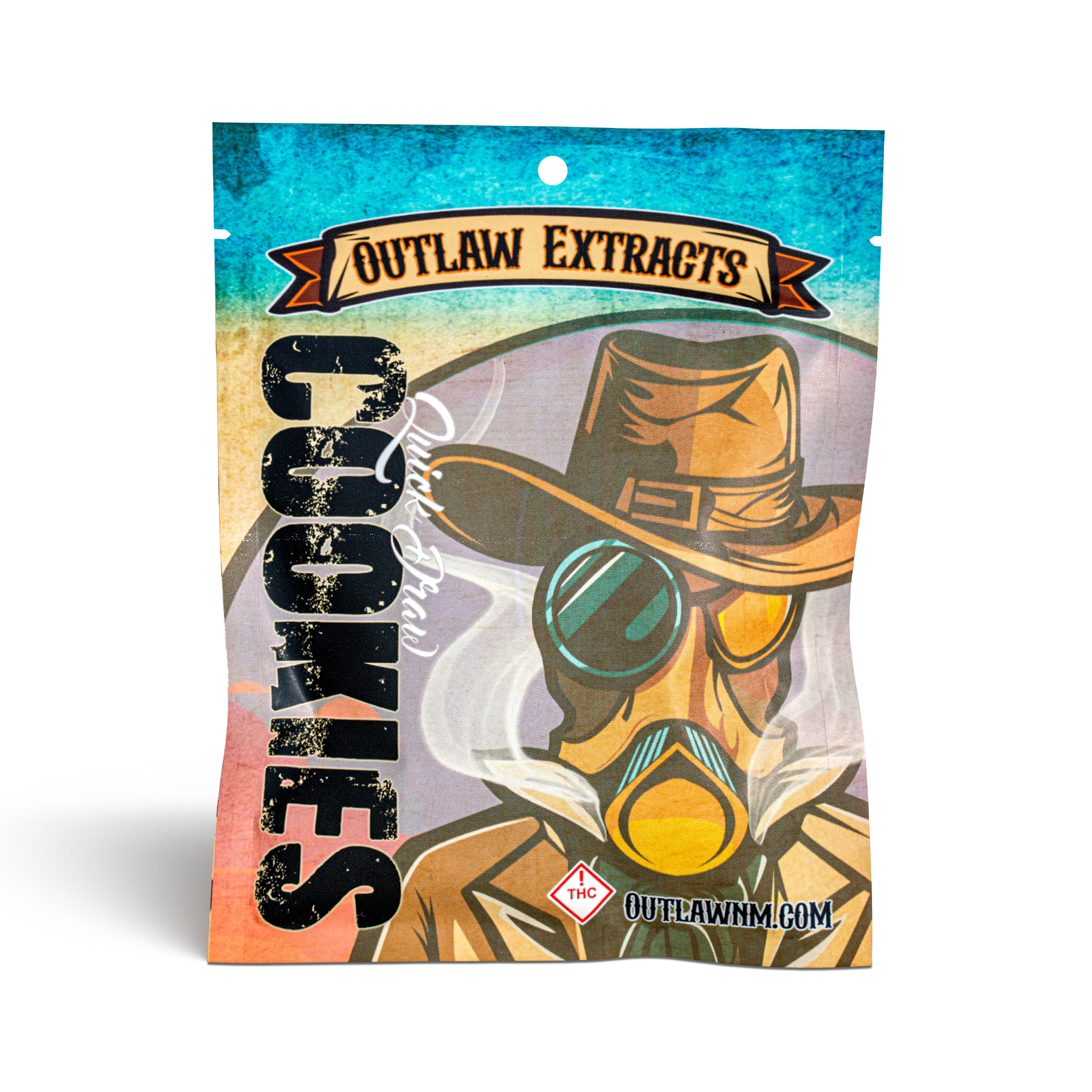 Photograph of product: Chocolate Mint Cookie - 100mg