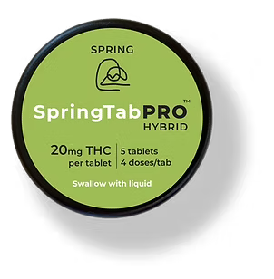 Photograph of Product: HIGH POTENCY | THC Tablets | Hybrid | 5-pack/4 doses per tablet