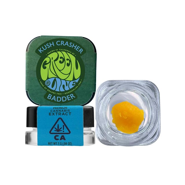 Photograph of product: Kush Crasher Badder 1g - 