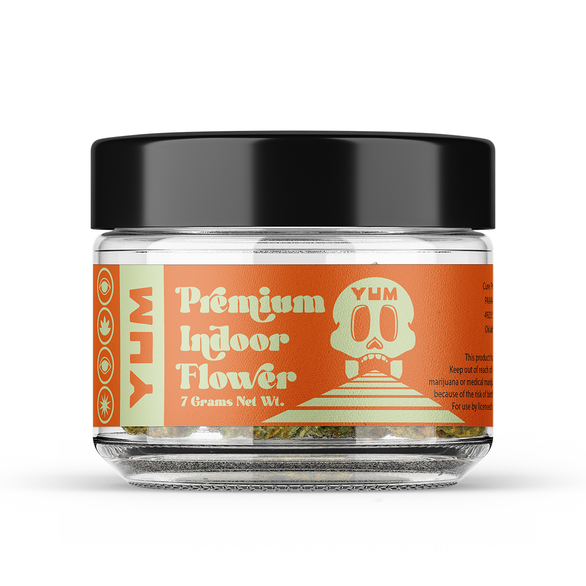 Photograph of product: YUM | Red Bullz | 3.5g