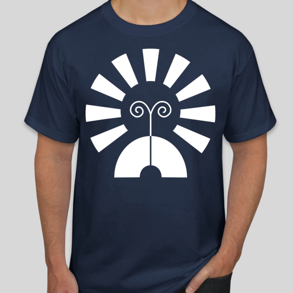 Photograph of Product: Temescal Wellness T-Shirt : Navy Blue - XL