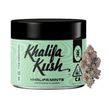 Photograph of product: Khalifa Kush | Khalifa Mints | Indoor Flower | 1/8oz - 3.5g