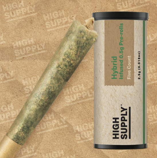 Photograph of product: High Supply Infused Pre-Roll Rollins (S)