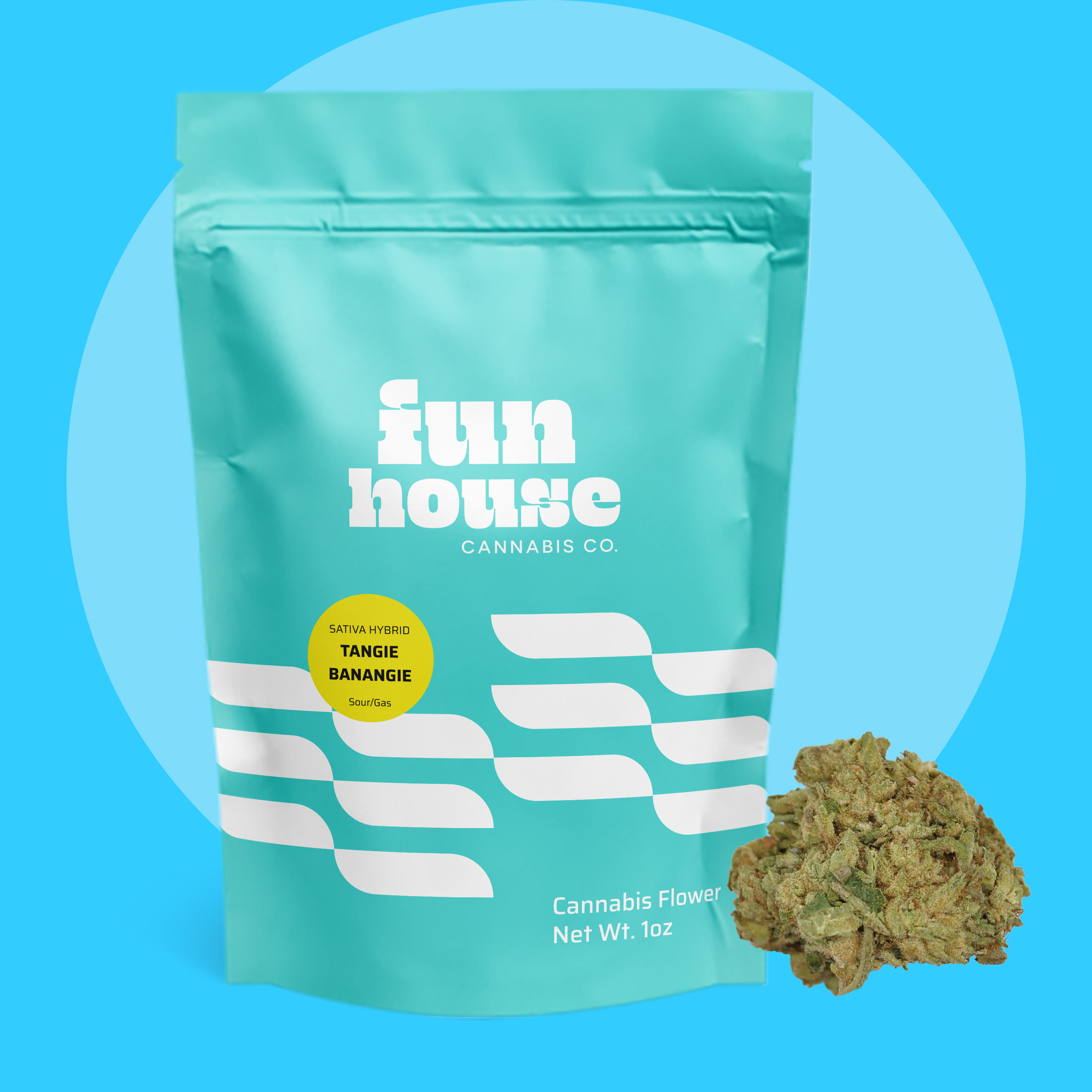 Photograph of product: Fun House Oui'd - 28g Prepack - Tangie Banangie