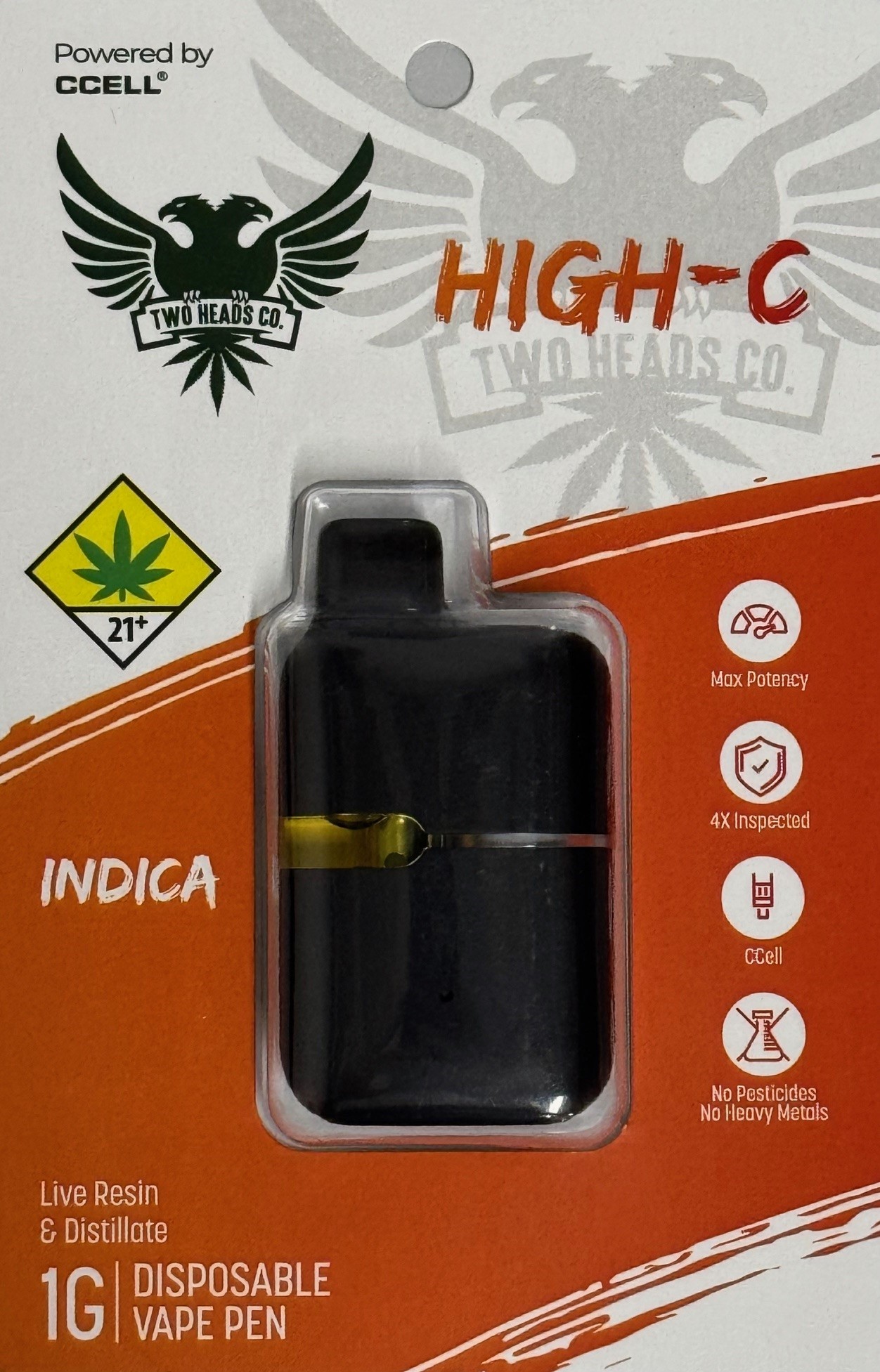 Photograph of product: High-C Disposable Cartridge