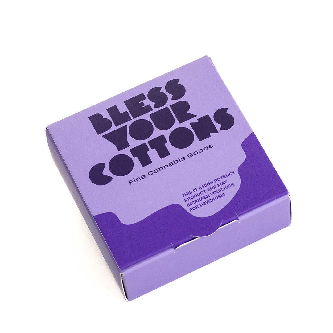 Photograph of product: Bless Your Cottons | Live Rosin | Ground Scores | 1g