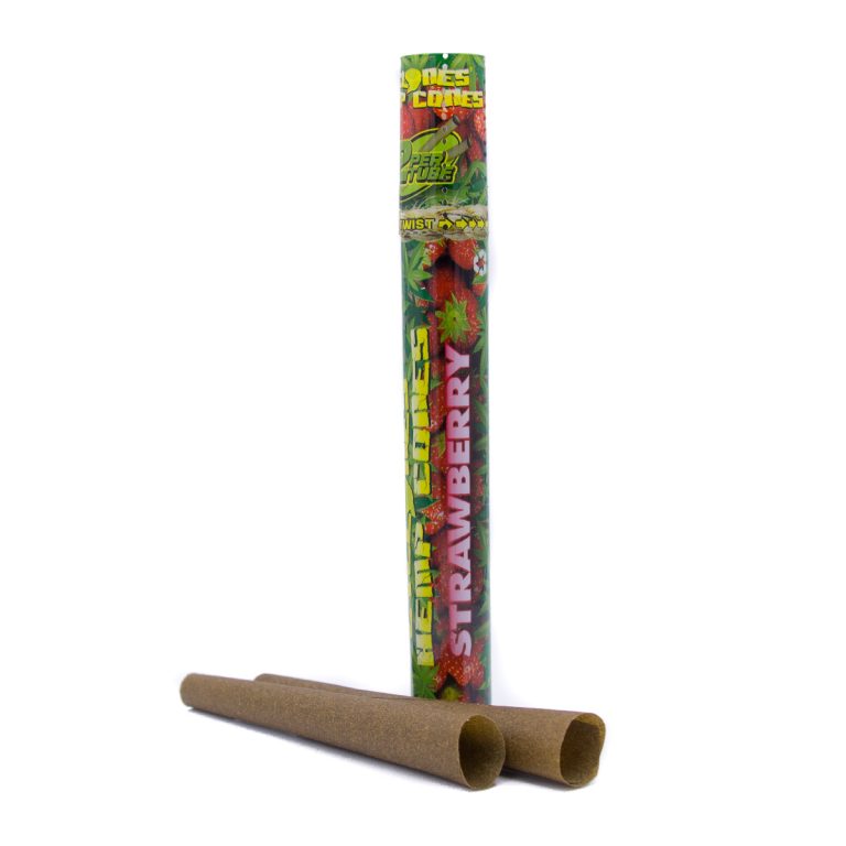 Photograph of Product: Strawberry 2pk Cyclones Hemp Cones