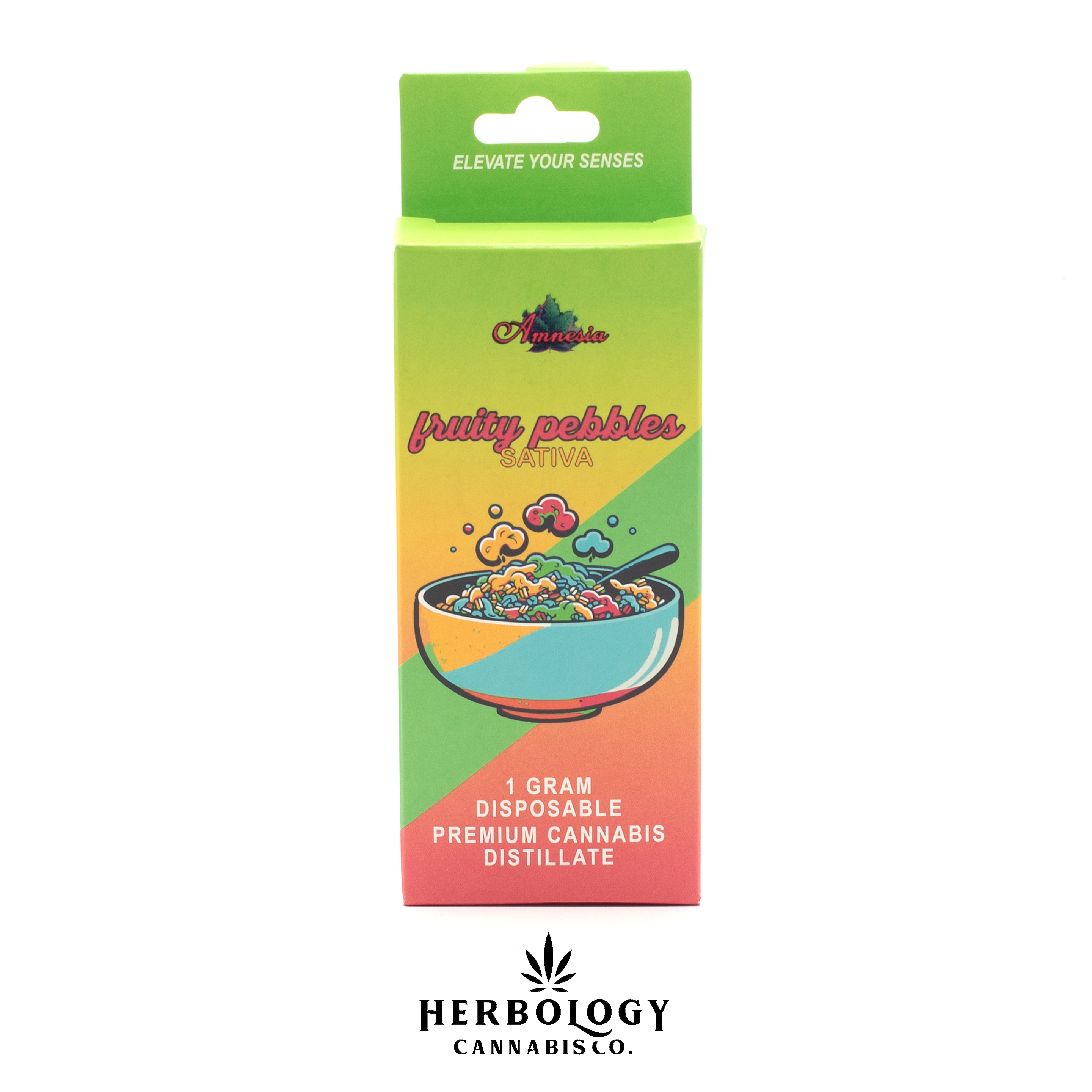 Photograph of product: Amnesia | Disposable Vape | Fruity Pebbles | 1g
