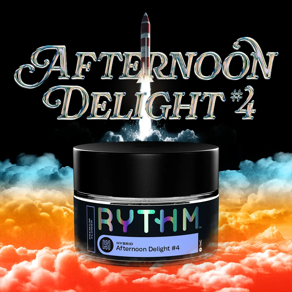 Photograph of product: Rythm - Afternoon Delight #4 - Flower - 3.5g