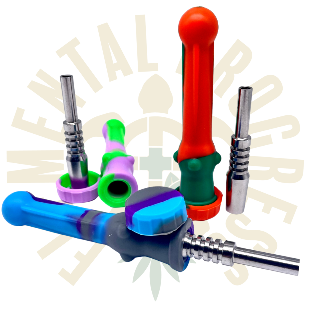 Photograph of product: Nectar Collector- Silicone Metal Tip