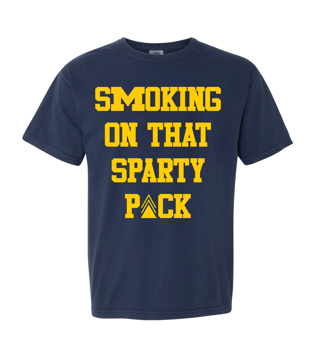 Photograph of product: Pleasantrees | Game Day Tee | Blue & Yellow | L