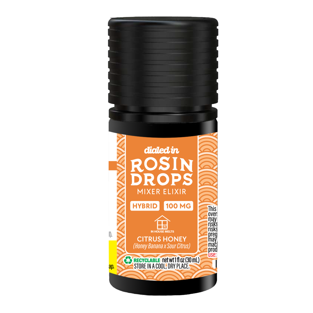Photograph of product: Dialed In | Rosin Drops (S) #464 Orange Juice 100