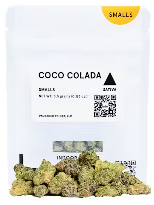 Photograph of product: 3.5g Coco Colada Smalls - Lolo